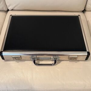 Black and Silver Briefcase